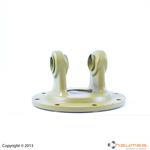 FORCELLA FLANG.         RF  60  CON CAPPELLOTTO DI CHIUSURA
