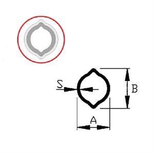 TUBE LIMONE (IN BARRE DA 3 MT) MM.23,5X31X3,6 (L1 INT.)