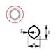 TUBE LIMONE (IN BARRE DA 3 MT) MM.23,5X31X3,6 (L1 INT.)